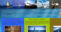 Desktop Screenshot of albanianwatersports.com
